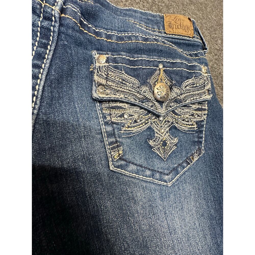 Love Indigo Denim Shorts Size 6 EUC - Picture 4 of 8